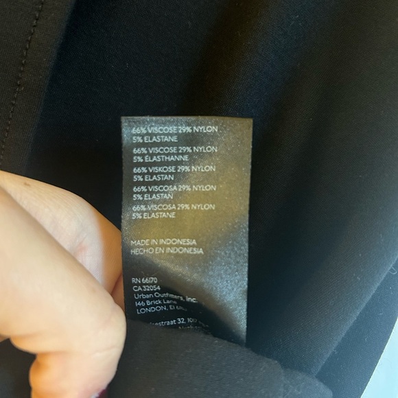 By Anthropologie Trench Mini Skirt Size Medium - Picture 4 of 7